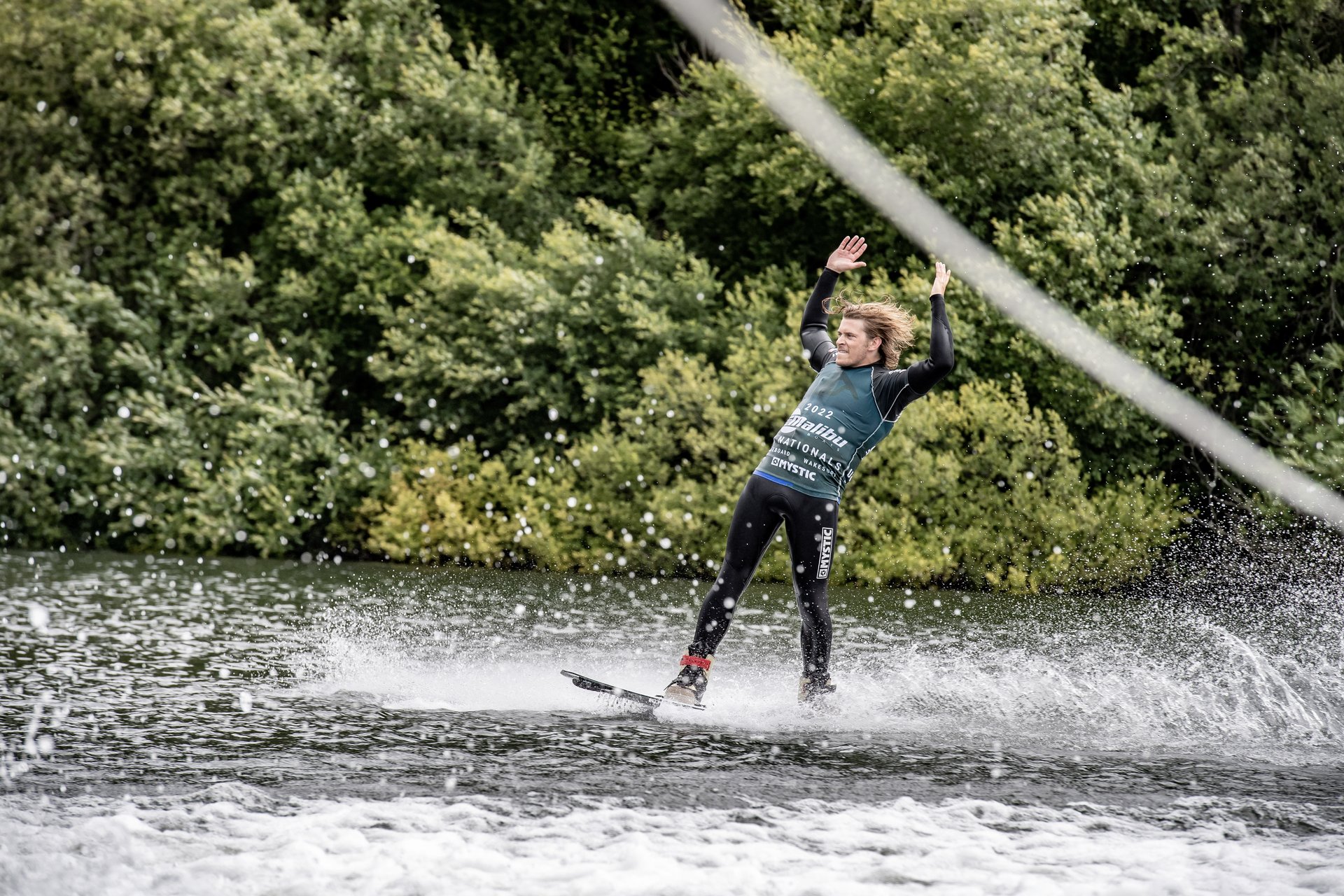 Scott Lees at the 2022 Malibu Boats UK Wakeboard And Wakesurf Nationals